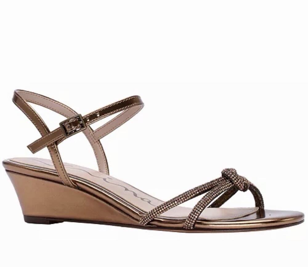 Women's Valeria Dress Wedge Sandals Size 6M SRD